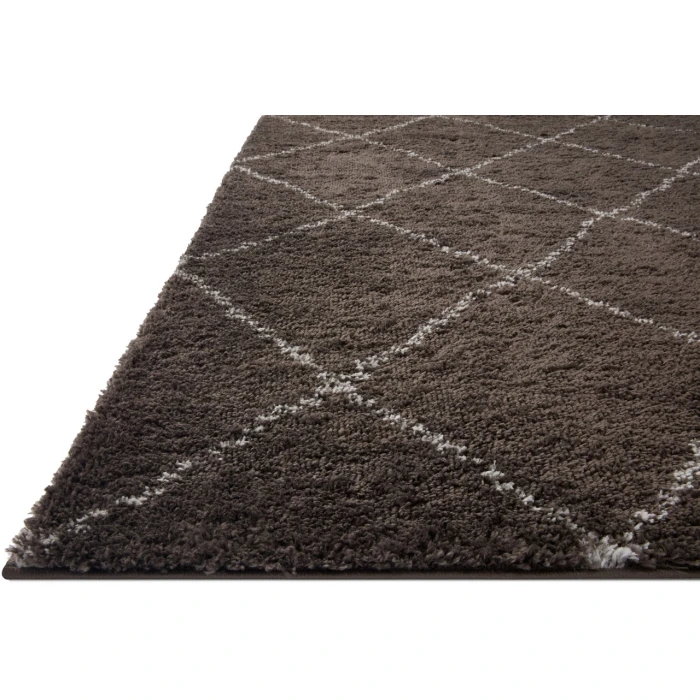 Loloi II Bliss Shag BLS-04 Bark / Grey 9'-3" x 13' Area Rug
