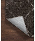 Loloi II Bliss Shag BLS-04 Bark / Grey 2'-7" x 7'-6" Area Rug
