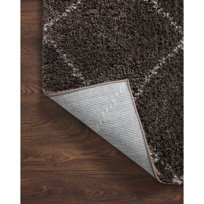 Loloi II Bliss Shag BLS-04 Bark / Grey 9'-3" x 13' Area Rug
