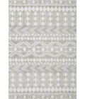 Loloi II Bliss Shag BLS-05 Grey / White 2'-7" x 7'-6" Area Rug
