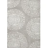 Loloi Bliss Shag BLS-06 Grey / White Area Rug 2 ft. 7 in. X 7 ft. 6 in. Rectangle