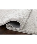 Loloi II Bliss Shag BLS-06 Grey / White 2'-7" x 7'-6" Area Rug