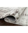 Loloi II Bliss Shag BLS-07 Grey / Cream 2'-7" x 7'-6" Area Rug