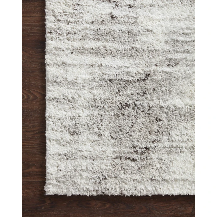 Loloi II Bliss Shag BLS-07 Grey / Cream 3'11" X 6' Area Rug