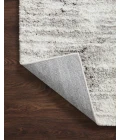 Loloi II Bliss Shag BLS-07 Grey / Cream 2'-7" x 7'-6" Area Rug