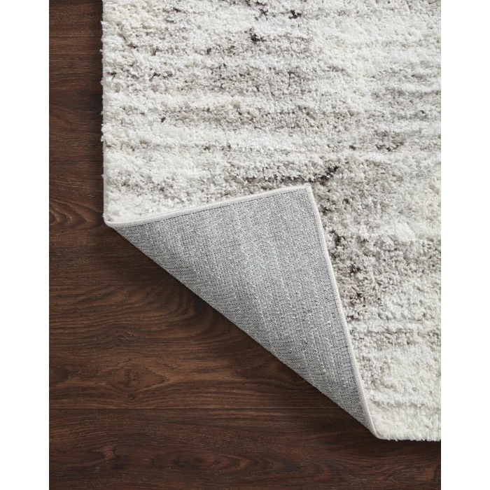 Loloi II Bliss Shag BLS-07 Grey / Cream 3'11" X 6' Area Rug