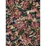 Loloi Belladonna BLM-01 Black / Berry Area Rug 3 ft. 0 in. X 3 ft. 0 in. Round