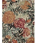 Loloi Belladonna Ivory / Lagoon BLM-02 2 ft. 6 in. X 7 ft. 6 in. Rectangle Rug