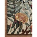 Loloi Belladonna Ivory / Lagoon 2'-3" x 3'-9" Accent Rug