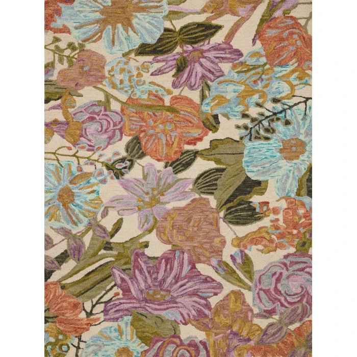 Loloi Belladonna Ivory / Multi 7'-9" x 9'-9" Area Rug