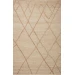 Loloi Bodhi BOD-01 IVORY / NATURAL Area Rug 5 ft. 0 in. X 7 ft. 6 in. Rectangle