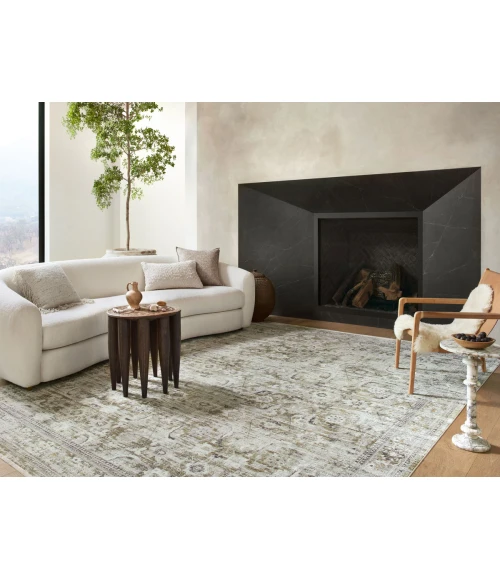 Loloi Bonney Moss / Stone BNY-02 2 ft. X 3 ft. Rectangle Rug