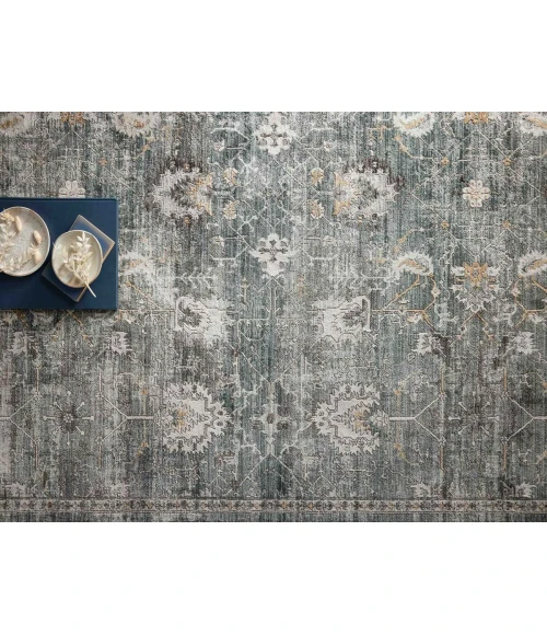 Loloi Bonney Lagoon / Ivory BNY-03 11 ft. 6 in. X 15 ft. 5 in. Rectangle Rug