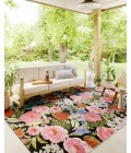 Loloi II Botanical Black / Multi 5'-3" x 7'-8" Area Rug