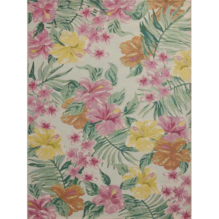 Loloi Botanical Ivory / Sunrise BOT-03 2 ft. 5 in. X 11 ft. 2 in. Rectangle Rug