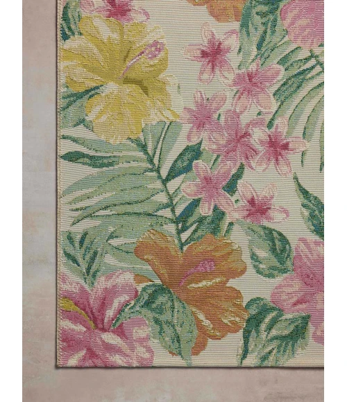 Loloi Botanical Ivory / Sunrise BOT-03 2 ft. 5 in. X 11 ft. 2 in. Rectangle Rug