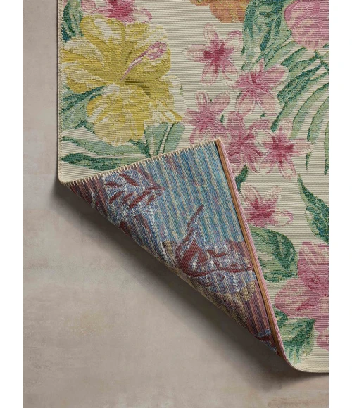 Loloi Botanical Ivory / Sunrise BOT-03 2 ft. 5 in. X 11 ft. 2 in. Rectangle Rug