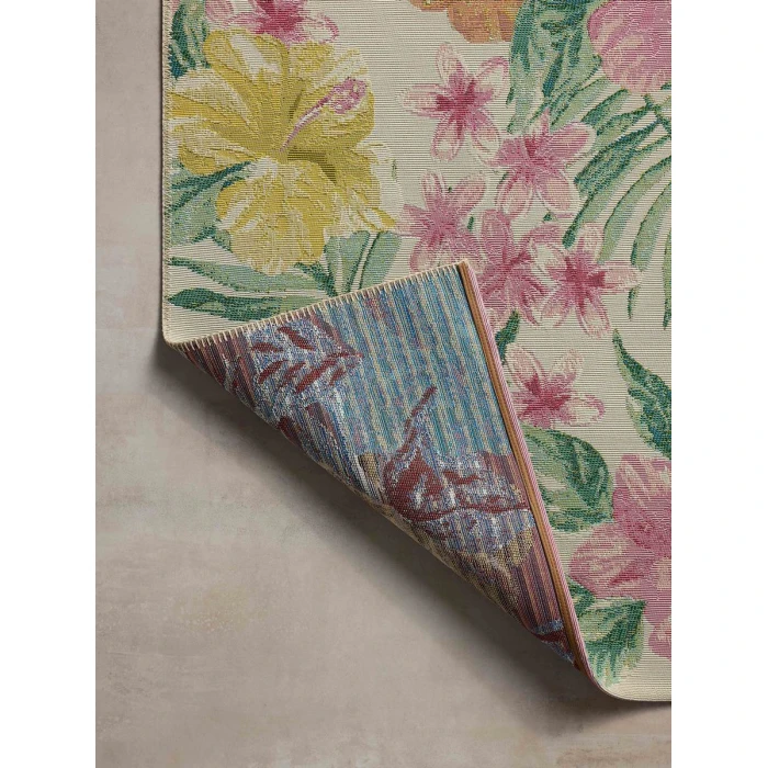Loloi Botanical Ivory / Sunrise BOT-03 2 ft. 5 in. X 11 ft. 2 in. Rectangle Rug