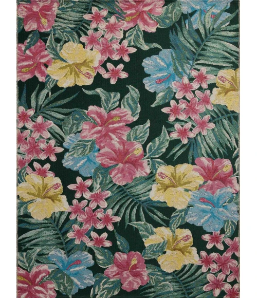 Loloi Botanical Midnight / Multi BOT-03 5 ft. 3 in. X 7 ft. 8 in. Rectangle Rug