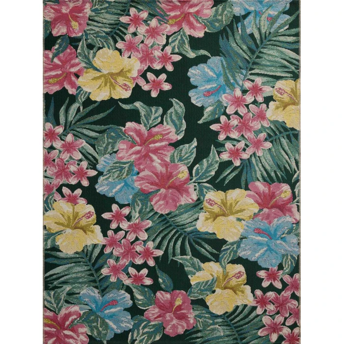 Loloi Botanical Midnight / Multi BOT-03 2 ft. 5 in. X 11 ft. 2 in. Rectangle Rug