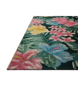 Loloi Botanical Midnight / Multi BOT-03 5 ft. 3 in. X 7 ft. 8 in. Rectangle Rug