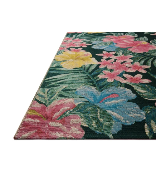 Loloi Botanical Midnight / Multi BOT-03 5 ft. 3 in. X 7 ft. 8 in. Rectangle Rug