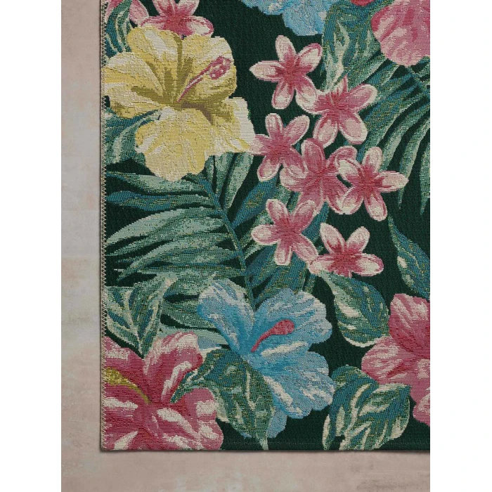 Loloi Botanical Midnight / Multi BOT-03 2 ft. 5 in. X 11 ft. 2 in. Rectangle Rug