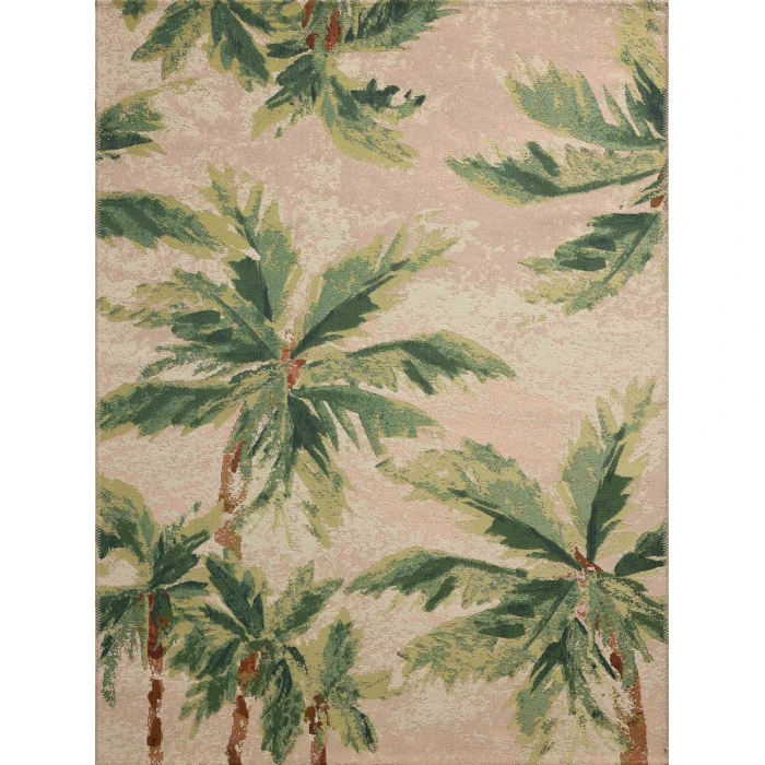 Loloi Botanical Clay / Green BOT-04 2 ft. 5 in. X 7 ft. 8 in. Rectangle Rug
