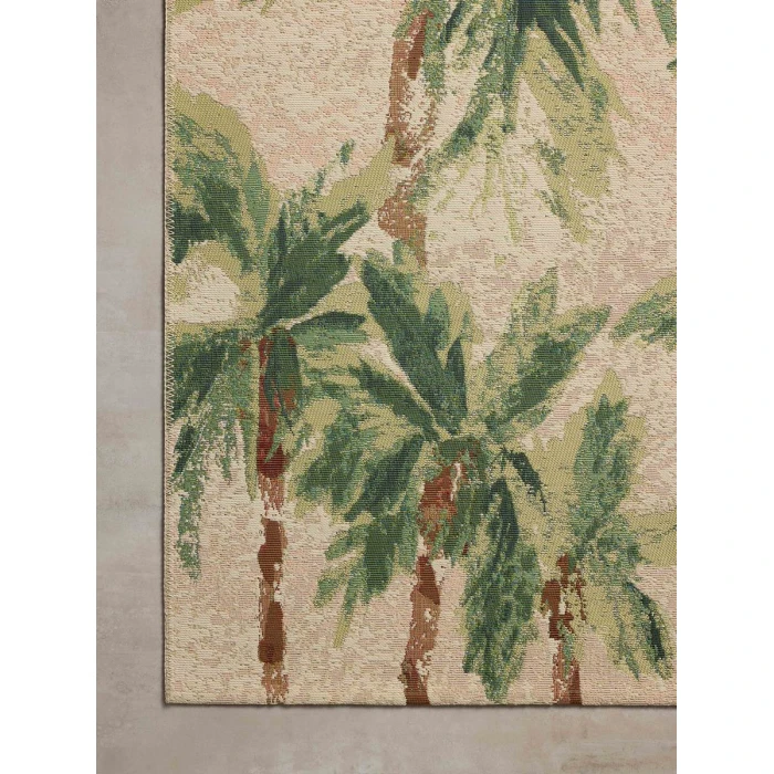 Loloi Botanical Clay / Green BOT-04 2 ft. 5 in. X 7 ft. 8 in. Rectangle Rug
