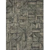 Loloi Bowery BOW-01 MIDNIGHT / TAUPE Area Rug 18 in. X 18 in. Sample
