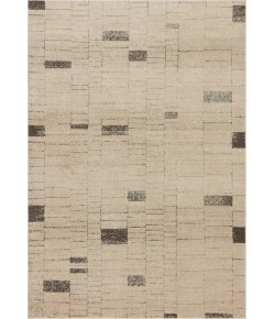 Loloi Bowery BOW-02 SLATE / TAUPE Area Rug 18 in. X 18 in. Sample