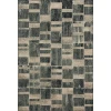 Loloi Bowery BOW-03 STORM / SAND Area Rug 18 in. X 18 in. Sample