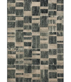 Loloi Bowery BOW-03 STORM / SAND Area Rug 18 in. X 18 in. Sample