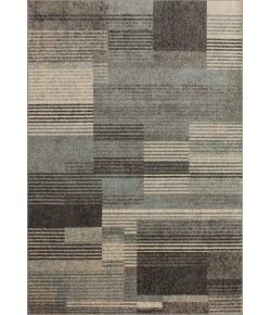 Loloi Bowery BOW-06 STORM / TAUPE Area Rug 18 in. X 18 in. Sample