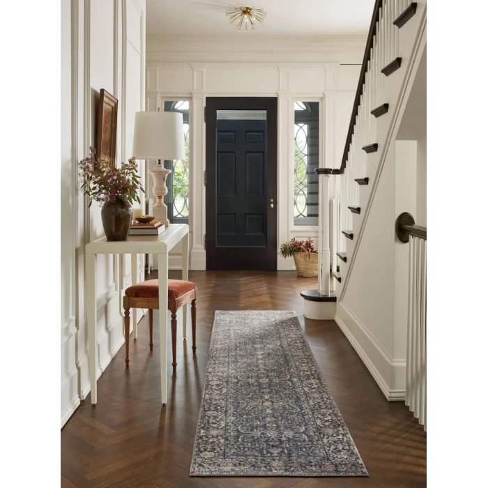 Jean Stoffer x Loloi Bradbury Midnight / Multi BRU-01 2 ft. 7 in. X 4 ft. Rectangle Rug