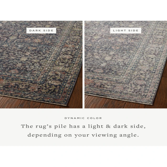 Jean Stoffer x Loloi Bradbury Midnight / Multi BRU-01 2 ft. 7 in. X 4 ft. Rectangle Rug