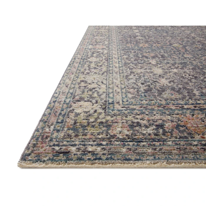 Jean Stoffer x Loloi Bradbury Midnight / Multi BRU-01 2 ft. 7 in. X 4 ft. Rectangle Rug