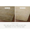 Jean Stoffer x Loloi Bradbury Dove / Gold BRU-02 7 ft. 10 in. X 10 ft. Rectangle Rug