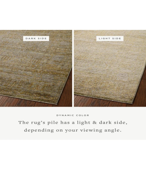 Jean Stoffer x Loloi Bradbury Dove / Gold BRU-02 7 ft. 10 in. X 10 ft. Rectangle Rug