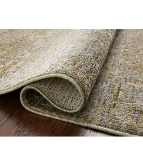 Jean Stoffer x Loloi Bradbury Dove / Gold BRU-02 7 ft. 10 in. X 10 ft. Rectangle Rug