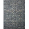 Jean Stoffer x Loloi Bradbury Ocean / Gold BRU-03 2 ft. 7 in. X 4 ft. Rectangle Rug