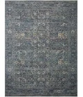 Jean Stoffer x Loloi Bradbury Ocean / Gold BRU-03 7 ft. 10 in. X 10 ft. Rectangle Rug
