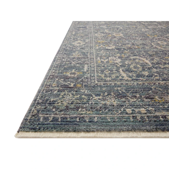 Jean Stoffer x Loloi Bradbury Ocean / Gold BRU-03 2 ft. 7 in. X 4 ft. Rectangle Rug