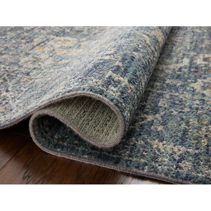 Jean Stoffer x Loloi Bradbury Ocean / Gold BRU-03 2 ft. 7 in. X 4 ft. Rectangle Rug