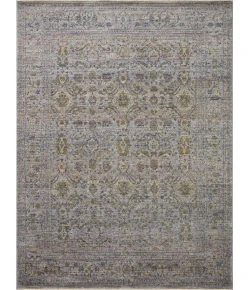 Jean Stoffer x Loloi Bradbury Grey / Multi BRU-04 2 ft. 7 in. X 4 ft. Rectangle Rug