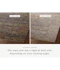 Jean Stoffer x Loloi Bradbury Ink / Multi BRU-05 2 ft. 7 in. X 4 ft. Rectangle Rug
