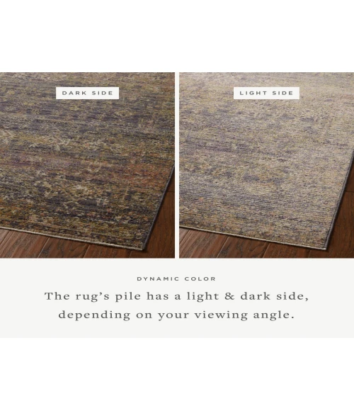 Jean Stoffer x Loloi Bradbury Ink / Multi BRU-05 2 ft. 7 in. X 4 ft. Rectangle Rug