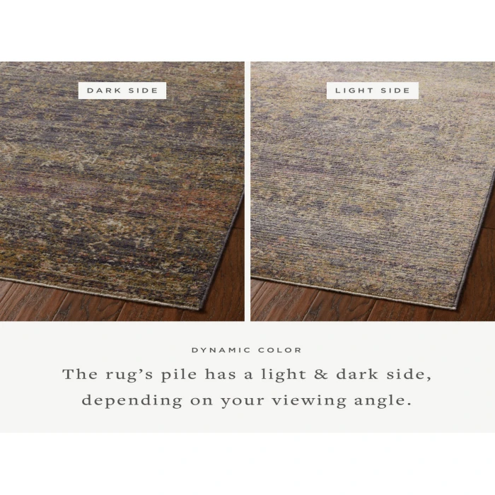 Jean Stoffer x Loloi Bradbury Ink / Multi BRU-05 2 ft. 7 in. X 4 ft. Rectangle Rug