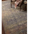 Jean Stoffer x Loloi Bradbury Ink / Multi BRU-05 2 ft. 7 in. X 4 ft. Rectangle Rug