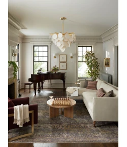 Jean Stoffer x Loloi Bradbury Ink / Multi BRU-05 2 ft. 7 in. X 4 ft. Rectangle Rug